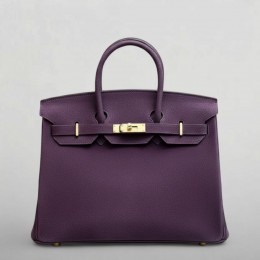 Сумка Hermes - Birkin 35 из замши