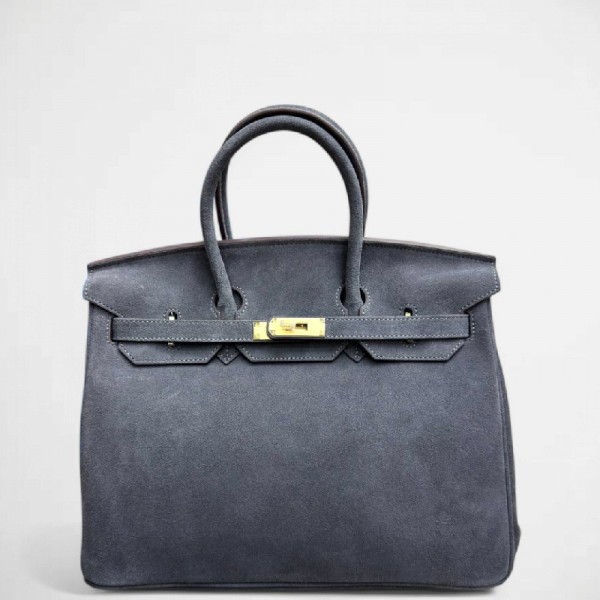 Сумка Hermes - Birkin 35 из замши