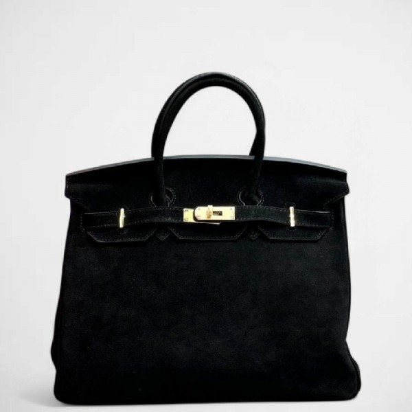 Сумка Hermes - Birkin 35 из замши