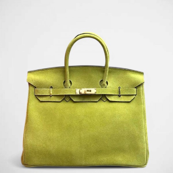 Сумка Hermes - Birkin 35 из замши