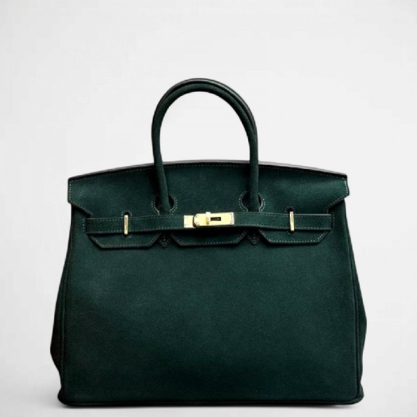 Сумка Hermes - Birkin 35 из замши
