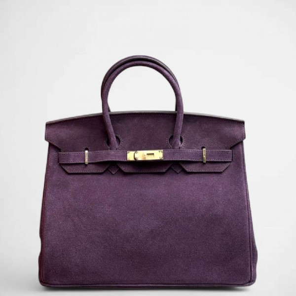 Сумка Hermes - Birkin 35 из замши
