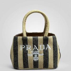 Сумка Prada - Small crochet tote bag