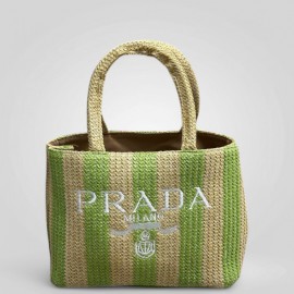 Сумка Prada - Small crochet tote bag