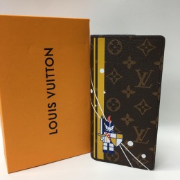 Портмоне  Louis Vuitton кожаный