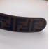 Ремень Fendi кожаный с логотипом