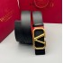 Ремень Valentino с логотипом на пряжке