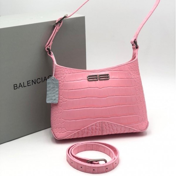 Сумка BALENCIAGA -  XX SMALL С ТИСНЕНИЕМ ПОД КРОКОДИЛА