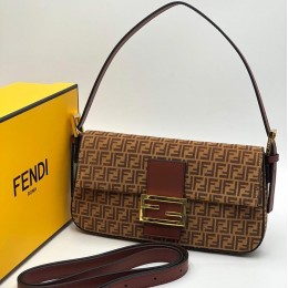 Сумка Fendi Brown Fabric Bag